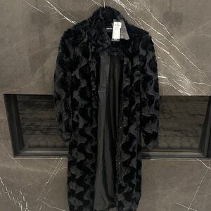 Vero Moda Black Faux Fur Jacket